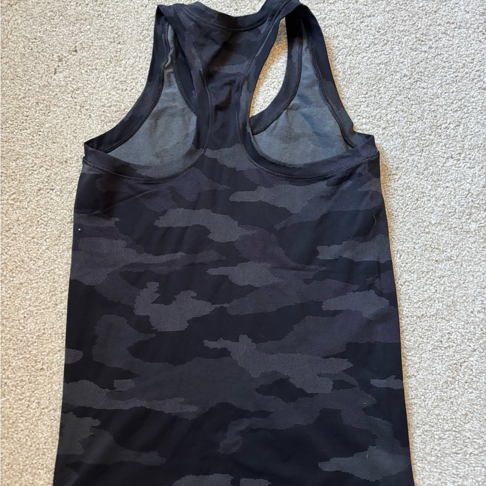Athleta Camo Racerback Tank Top - Picture 2 of 2